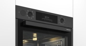 Arçelik AFM 360 D Dark İnox Buhar Destekli Ankastre Fırın