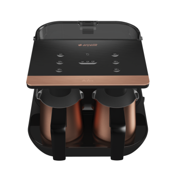 Arçelik TKM 9961 B Bakır Telve Türk Kahve Makinesi + 1 Yıl Fixpack Cihaz Koruma Sigorta Hediyesi