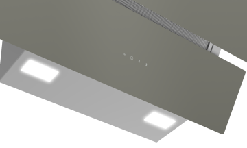 Arçelik ADE 605-3 G Gri Duvar Tipi Ankastre Davlumbaz