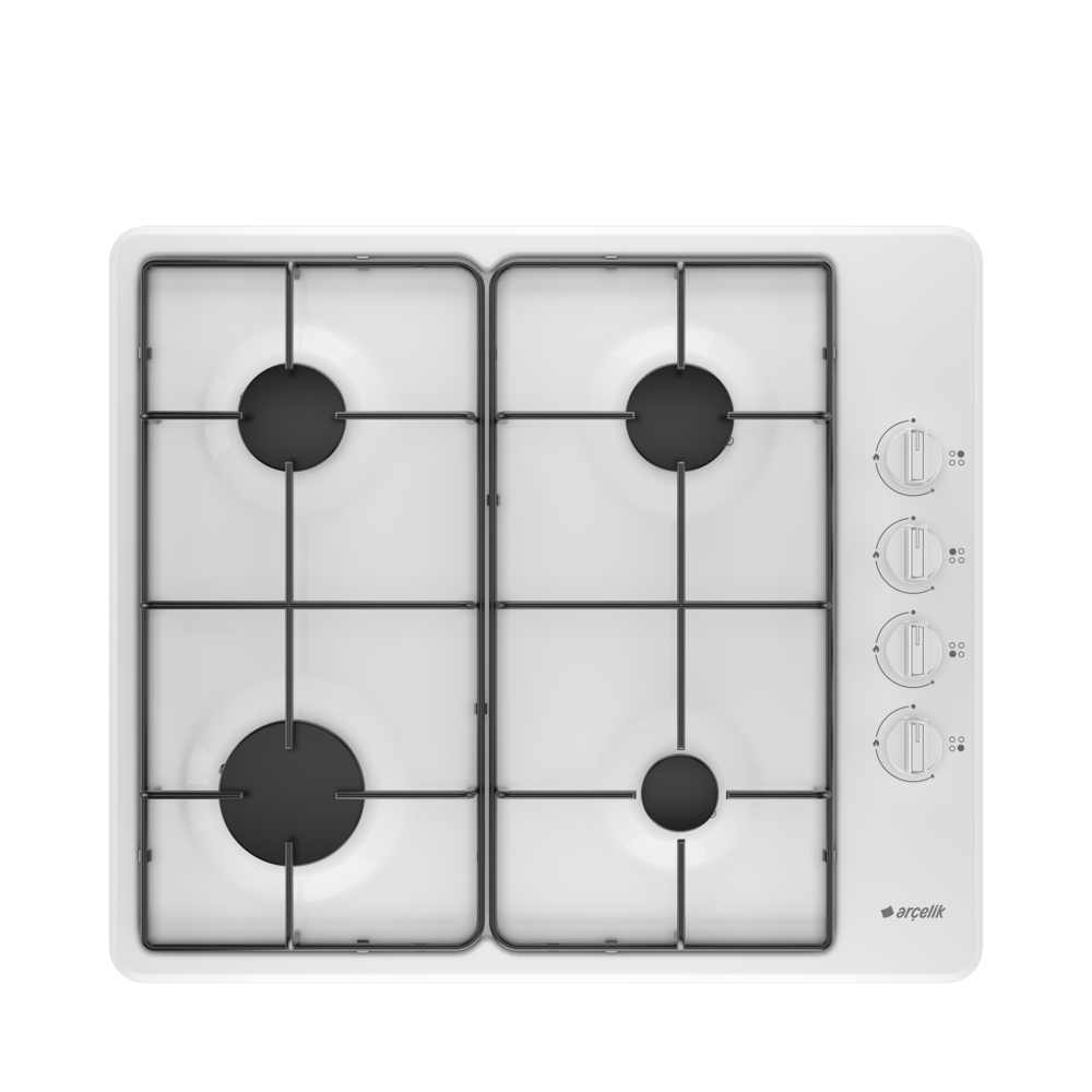 Arçelik SOML D 611 EB Beyaz Set Üstü Ocak