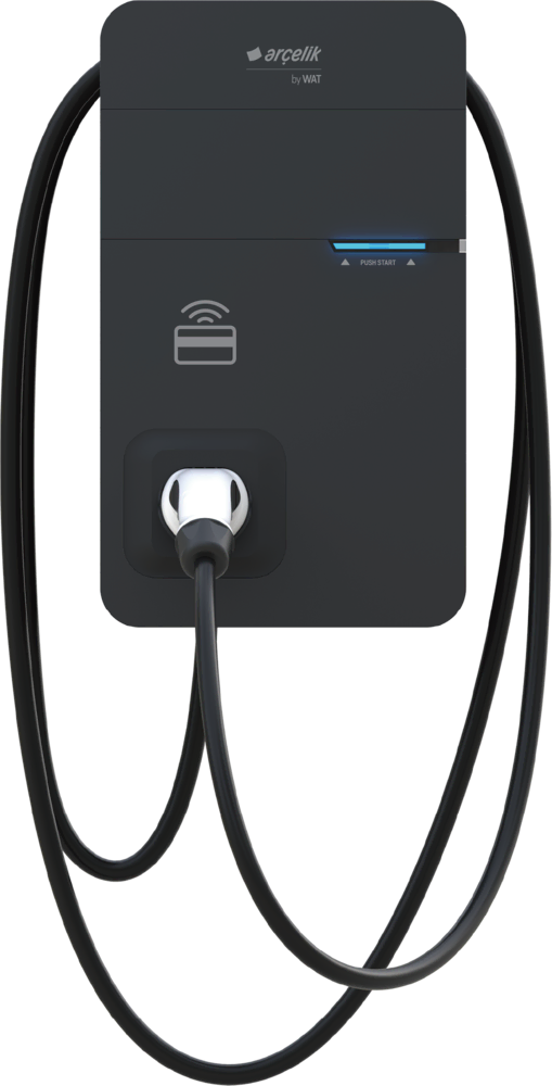 Arçelik AR AX 32 RFID 22 kW Kablolu Elektrikli Araç Şarj İstasyonu