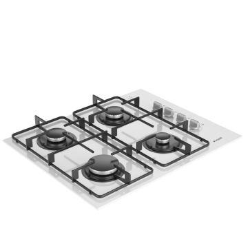 Arçelik OCD D 651-2 EKB Beyaz Cam Ankastre Ocak