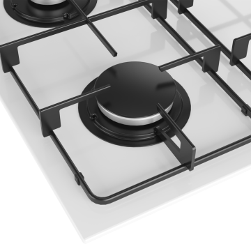 Arçelik OCD D 651-2 EKB Beyaz Cam Ankastre Ocak