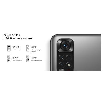 Xiaomi Redmi Note 11 128 GB 6 GB Gri