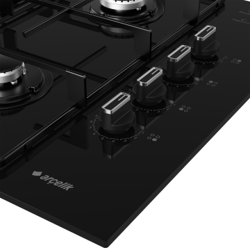 Arçelik OCD D 651-2 EKS Siyah Cam Ankastre Ocak