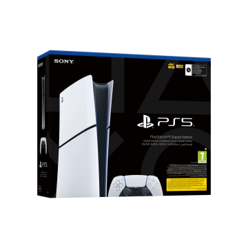 Sony PlayStation 5 Slim Digital Edition 1 TB SSD Oyun Konsolu(Bilkom - Resmi Distribütör Garantili)