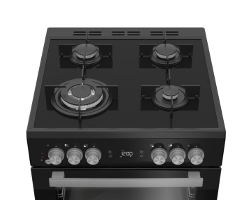 Arçelik F 8541 EBCS Siyah Ocaklı Fırın