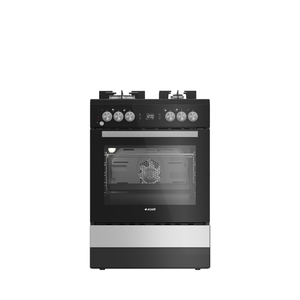 Arçelik F 8541 EBCS Siyah Ocaklı Fırın