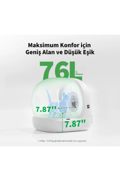 Petkit Pura Max 2 Akıllı Kedi Tuvaleti (Resmi Distribütör Garantili)