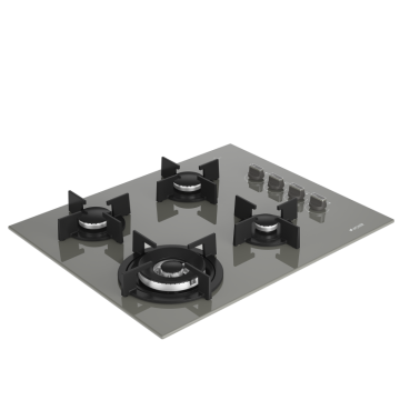 Arçelik OCD T 651 DWG Gri Cam Ankastre Ocak