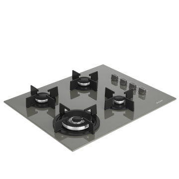 Arçelik OCD T 651 DWG Gri Cam Ankastre Ocak