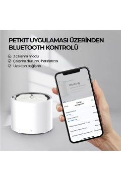 Petkit Eversweet 3 Pro Su Pınarı (Resmi Distribütör Garantili)