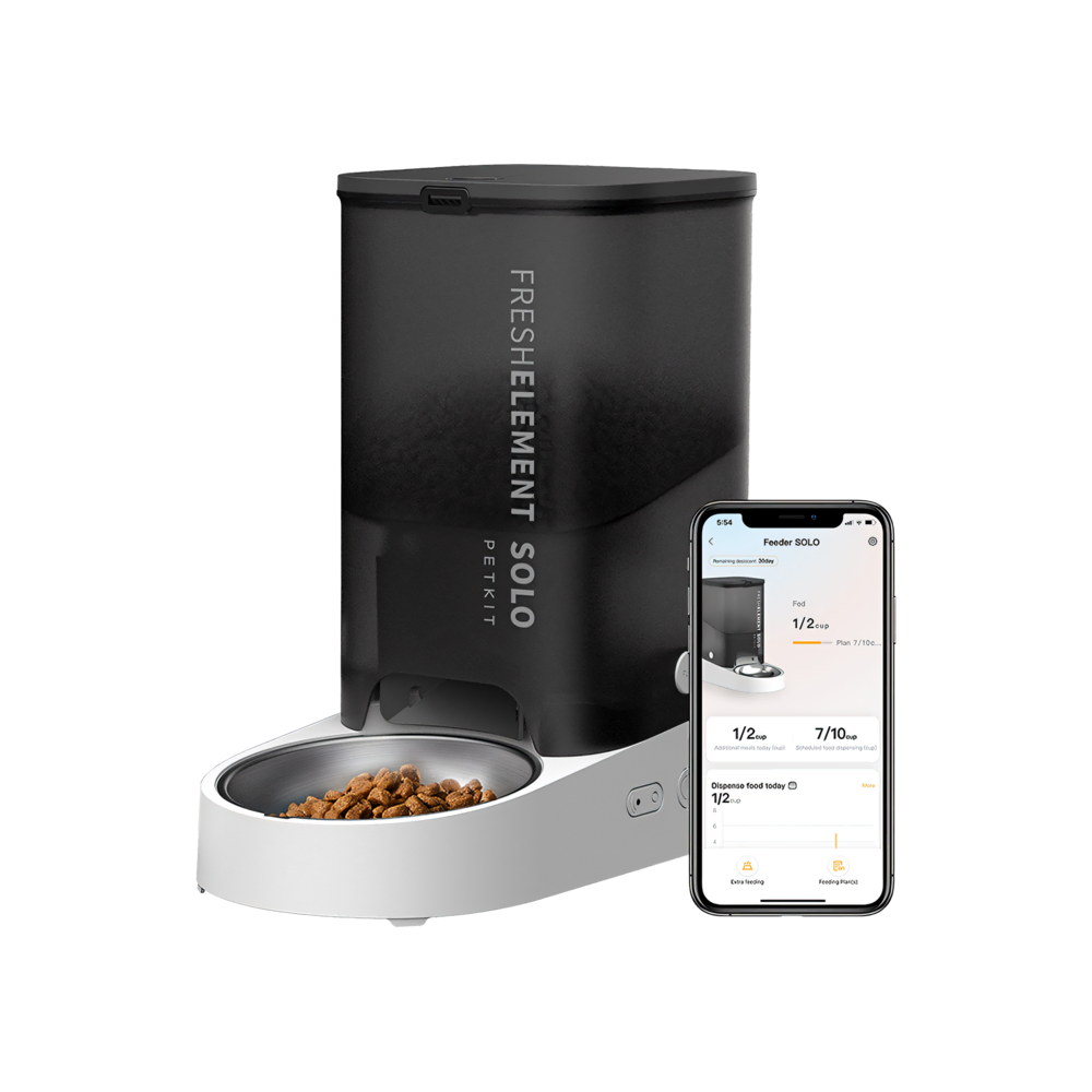 Petkit Fresh Element Solo Gri Akıllı Besleme Ünitesi