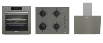Arçelik Grion Buhar Destekli AFRY ( AFC 361 G - OCD T 651 EG - ADE 606-2 G ) Ankastre Set