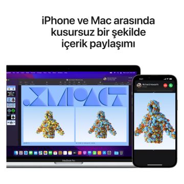 Apple Macbook Pro M2 8 GB 256 GB SSD 13.3'' Gümüş Notebook MNEP3TU/A