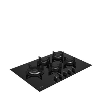 Arçelik OCD T 752 EWS Wok Gözlü Siyah Cam Ankastre Ocak