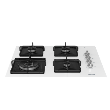 Arçelik OCD K 651 EWB Wok Gözlü Beyaz Cam Ankastre Ocak