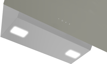 Arçelik ADE 604-1 G Gri Duvar Tipi Davlumbaz