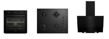Arçelik Süper Avantaj Siyah ( AFC 330 S - OCD T 651 ES - ADE 604-5 S ) Ankastre Set