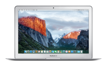 Apple MacBook Air Intel Core i5 5350U 8GB 128GB SSD MacOS Sierra 13.3'' Notebook MQD32TU/A