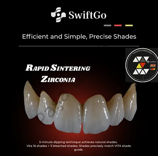 SwiftGo Fast Sintering  3D Çok Katmanlı  Zirkonyum Diski