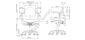 Microscope Stool - Mikroskop Taburesi