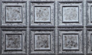 Paneldeko Grande Infisso Bianco Nero Dekoratif Duvar Paneli