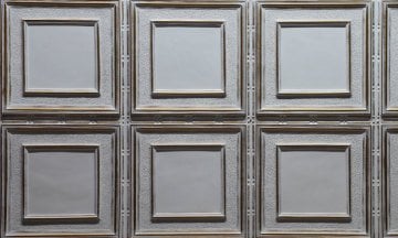 Paneldeko Grande Infisso Bianco Oro Dekoratif Duvar Paneli