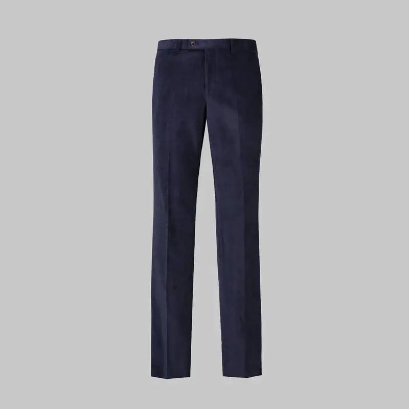 SARAR SAXON LACİVERT  KADİFE PANTOLON