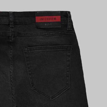 SARAR INTERVIEW MİDAS 3 SİYAH KOT PANTOLON