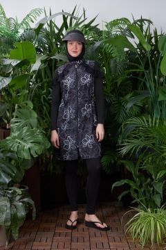 MOODBASIC DESENLİ TESETTÜR MAYO