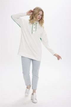 MOODBASİC ARKASI YAZILI BASKILI SWEATSHIRT