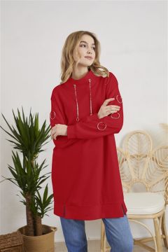 MYMOOD HALKA AKSESUARLI SWEATSHIRT