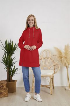 MYMOOD HALKA AKSESUARLI SWEATSHIRT