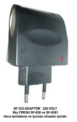 Adaptor, 220 V AC > 12 V DC