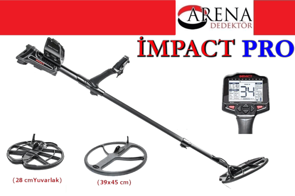 Impact Pro Dedektör Tek Para ve Derin arama Dedektörü