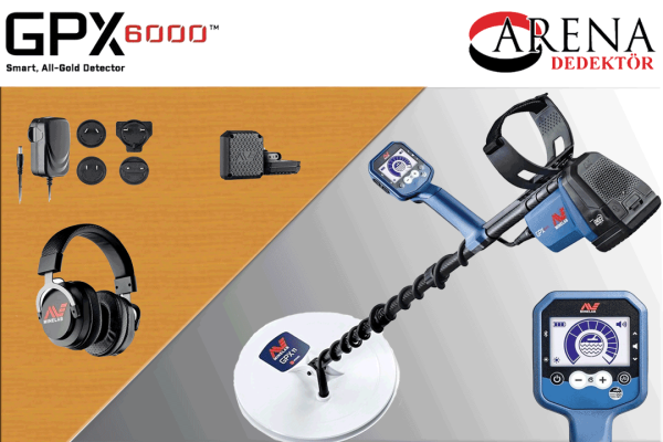 MINELAB GPX 6000 DEDEKTÖR