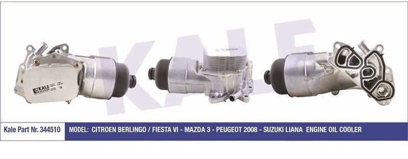 Peugeot 206 207 307 C3 C4 1.4 Hdi 1.6 Hdi Yağ Soğutucu Komple 1103.N9