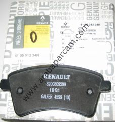 RENAULT KANGO 2 ÖN FREN BALATASI 410601334R