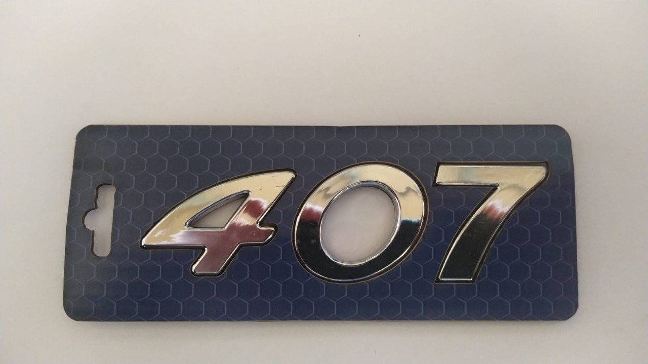 Peugeot 407, Bagaj 407 Yazısı 8665.CJ