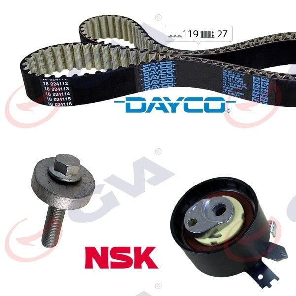 Renault Clio, 4 Fluence Eksantrik Kayış Takımı Euro 5 130C10474R-130C11508R