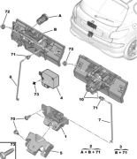 Peugeot 206 306 406 Xsara Saxo Bagaj Kilidi 8719.51