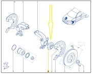 Renault Megane 2 Clio 3 Ön Porya 8200308649/ 8200046549/ 402022048R