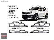 Dacia Duster Ön Panjur Nikelaj Takımı 4 Parça 2010-2017 623840543r