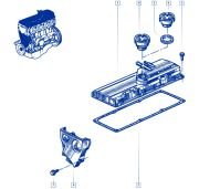 Renault Kango Clio 1.4 Enerji Motor Eksantrik Kapak 7700867180