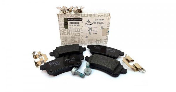 Renault Fluence + Megane 3 Otomatik Arka Disk Balata Takımı 440603558R