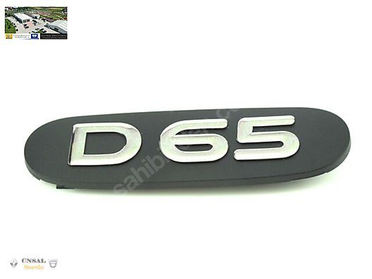 Renault Kango D65 Monogram Yazı  8200120850