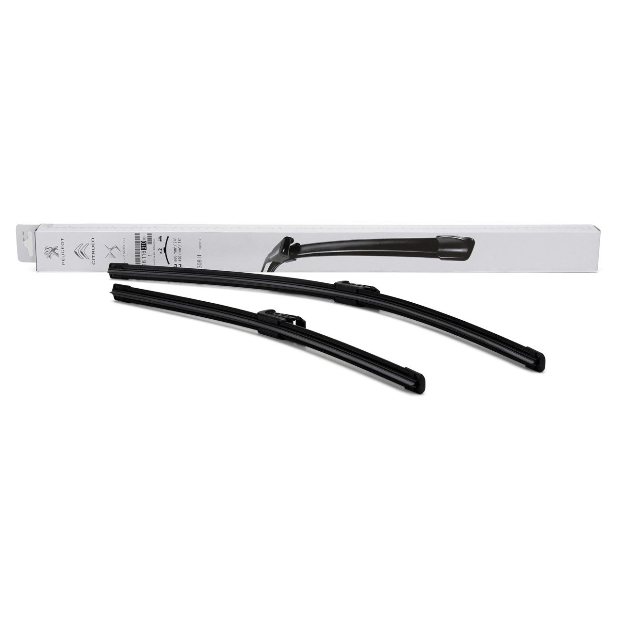 Silgi Süpürgesi Takım (600mm+450mm) Peugeot 308 T9 13> -1611631080 (1610672580+1610672680)