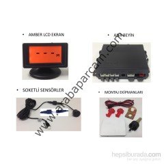 Renault Lcd Ekranlı Park Sensörü Amber 8900100299