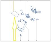 Dacia Solenza/ Clio II Direksiyon Üst Kapağı 6001546128/7700412815/7700432495